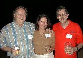 Ray Pouppirt, Charlotte (Cope) Molhler and Bob Stephens